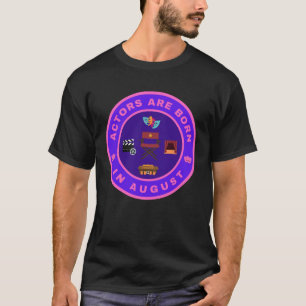Die Akteure sind im alternativen Design des August T-Shirt