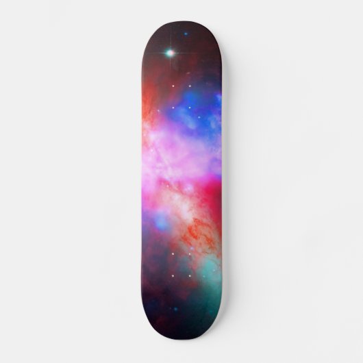 Die aktive Zigarrengalaxie - Messier 82 Skateboard (Vorderseite)