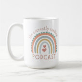 Die aktuellen Podcast-Liebhaber und Leser Kaffeetasse (Links)