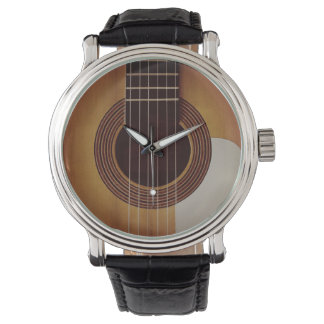 Die akustische Gitarrenuhr Armbanduhr
