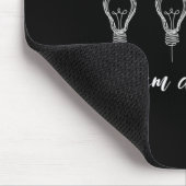 Die Akzeptanz von Autismus leuchtet stattdessen ro Mousepad (Ecke)