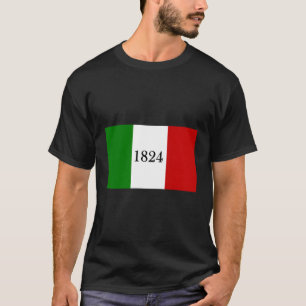 Die Alamo-Fahne 1824 - Unabhängigkeit der texanisc T-Shirt