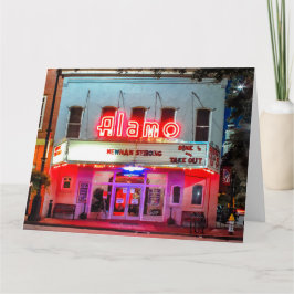 Die ALAMO Jumbo Grußkarte Karte