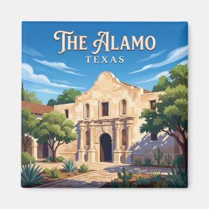 Die Alamo San Antonio Texas Magnet