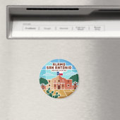 Die Alamo Texas Magnet (In Situ (Geschirrspüler))