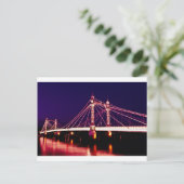Die Albert Bridge London Postkarte (Stehend Vorderseite)