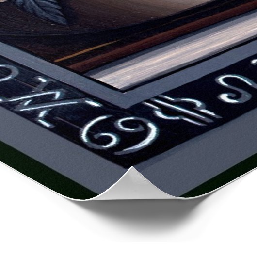 Die alchemist-gotische Fantasiekunst Poster (Ecke)