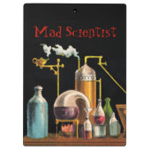 Die Alchemist Mad Scientipboard Klemmbrett (Rückseite)