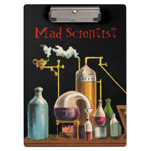 Die Alchemist Mad Scientipboard Klemmbrett (Vorderseite)
