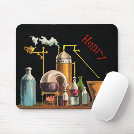 Die Alchemist Mad Scientist Mouse Pad Mousepad (Mit Mouse)