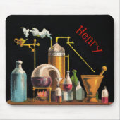 Die Alchemist Mad Scientist Mouse Pad Mousepad (Vorne)