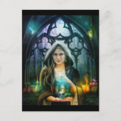 Die alchemistische Postkarte (Vorderseite)