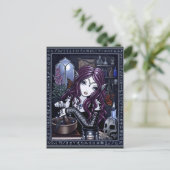 Die alchemistische Postkarte (Stehend Vorderseite)