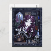 Die alchemistische Postkarte (Vorne/Hinten)