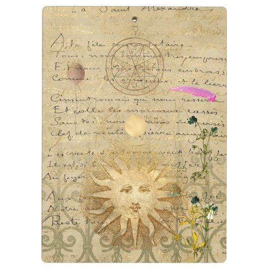 Die Alchemy-Stimmung Klemmbrett (Rückseite)