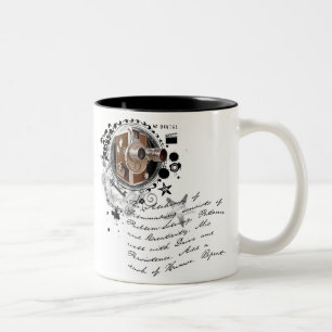 Die Alchimie der Filmproduktion Zweifarbige Tasse