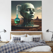 Die Alchimie der menschlichen Evolution Leinwanddruck (Insitu (Schlafzimmer))