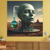 Die Alchimie der menschlichen Evolution Leinwanddruck (Insitu (Wohnzimmer))