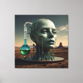 Die Alchimie der menschlichen Evolution Leinwanddruck (Vorderseite)