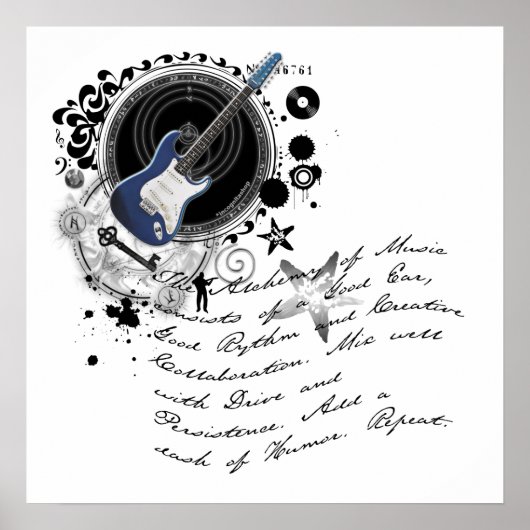 Die Alchimie der Musik Poster (Vorne)