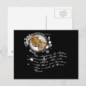 Die Alchimie des Schauspiels Postkarte (Vorne/Hinten)