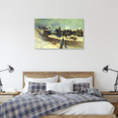 Die Alexander-Batterie attackiert die Leinwanddruck (Insitu (Schlafzimmer))