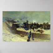 Die Alexander-Batterie attackiert die Poster (Vorne)