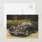 Die Alfa Romeo 8C 2900B ist eine sehr seltene und  Postkarte (Vorne/Hinten)