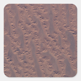 Die algerische Wüste Quadratischer Aufkleber