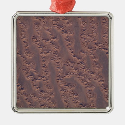 Die algerische Wüste Silbernes Ornament (Vorne)