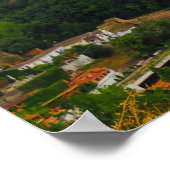 Die Alhambra in Granada, Spanien Poster (Ecke)