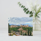 Die Alhambra von Granada Postkarte (Stehend Vorderseite)