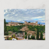 Die Alhambra von Granada Postkarte (Vorderseite)