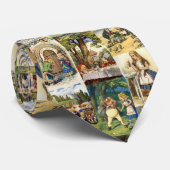 Die Alice im Wunderland-Bild-Krawatte Krawatte (Gerollt)