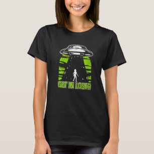 Die Alien der Verschwörung lockern T-Shirt
