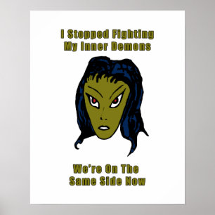 Die Alien des grünen Bösen ist jetzt gleich Poster