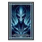Die Alien-Tarot-Karte Poster (Vorderseite)