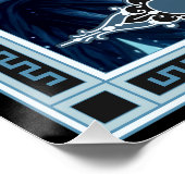 Die Alien-Tarot-Karte Poster (Ecke)