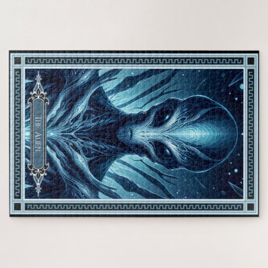 Die Alien-Tarot-Karte Puzzle (Horizontal)