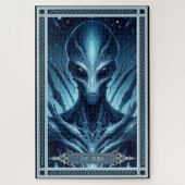 Die Alien-Tarot-Karte Puzzle (Vertikal)