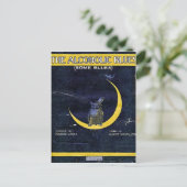 Die alkoholische Blues Postkarte (Stehend Vorderseite)