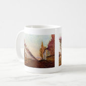 Die Allee durch Alfred Sisley Kaffeetasse (Vorderseite Links)