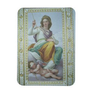 Die Allegorie der Keuschheit (Fresko) Magnet