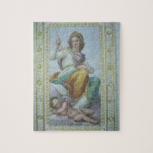 Die Allegorie der Keuschheit (Fresko) Puzzle (Vertikal)