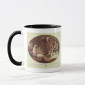 Die allgemeine Methode des Stampfens, des Tasse (Links)
