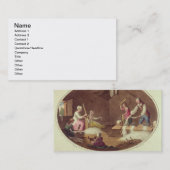 Die allgemeine Methode des Stampfens, des Visitenkarte (Vorne/Hinten)