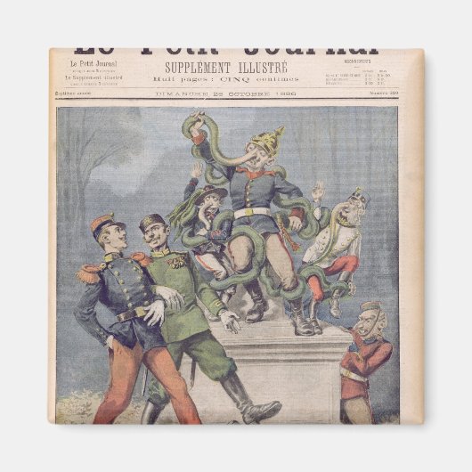 Die Alliierten nagen nach Laocoon Magnet (Vorne)