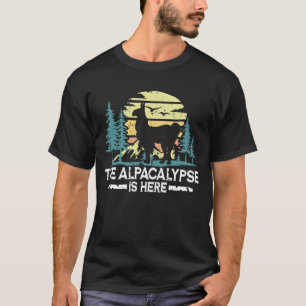 Die Alpacalypse ist hier T-Shirt