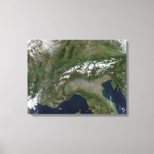 Die Alpen 4 Leinwanddruck