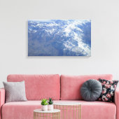 Die Alpen aus der Luft Leinwanddruck (Insitu (Wohnzimmer))